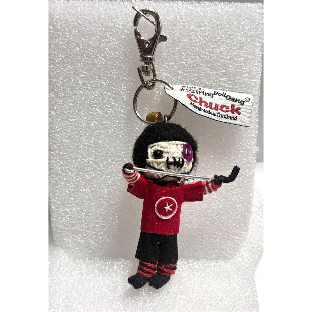 VHTF Rare Vintage Kamibashi "Chuck" String Doll Keychain-Retired‎ Original Style